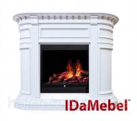 Idamebel Carlyle White электрокамины с 3d пламенем