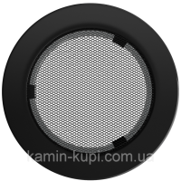 Вентиляционная решетка Kratki FI Ø150 мм Черная